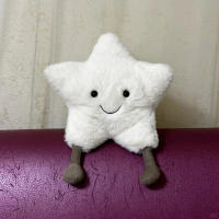 Muñeca De Estrella Divertida Y Linda Para Niños Compañero Suave De Juguete Decoración Para Casa Y Coche Regalo De Cumpleaños O Vacaciones - details 7