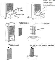 Climatizador Portátil de 4 litros de capacidad - 3 niveles de velocidad - Purificador de aire - Ventilador de aire - details 4