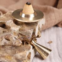 Bandeja De Incienso Estilo Antiguo Chino Con Torre De Cobre Puro Herramientas De Incienso Modelo De Torre Decoración De Escritorio DIY Conos De Incienso - details 8