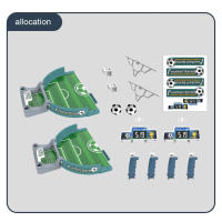 Juego De Mesa De Fútbol Para Niños Juego Interactivo De Papá E Hijo Educativo Tablero De Partido Social Juego De Dos Jugadores Para Edad Superior a 7 Años - details 8