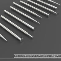 Juego De 10 Piezas De Tiras De Reemplazo Para Lápiz De Pulido Y Perforación 2.35mm Cabeza De Molienda Herramienta De Metalworking - details 6