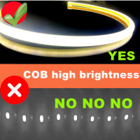 Tira LED COB 220V Con Interruptor Y Potencia Dimmable EU Plug 288LEDs/m 3000k 6000k RA90 Para Jardín Exterior Iluminación De Dormitorio Y Cocina - details 1