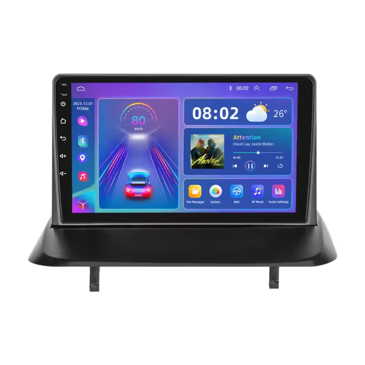 Podofo Radio de coche Android 2 Din para Peugeot 3008 2013 2014 2015 2016 Carplay 8+128GB AI Voice WIFI+4G DSP GPS Navegación Multimedia Reproductor de Video - 1