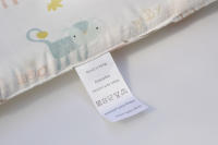LALA - Cuna de Bebe envolvent ropa de Cama para recien nacidos Gasa animales de Granja 30*30*6 Pieza Entra Lavado, - details 6