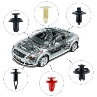 Nuevo Set De 100 Piezas De Clip De Automóvil Y Tornillo Para Reparación De Parachoques Y Panel De Puerta Accesorios De Coche Material Plástico Tamaños Variados - details 0