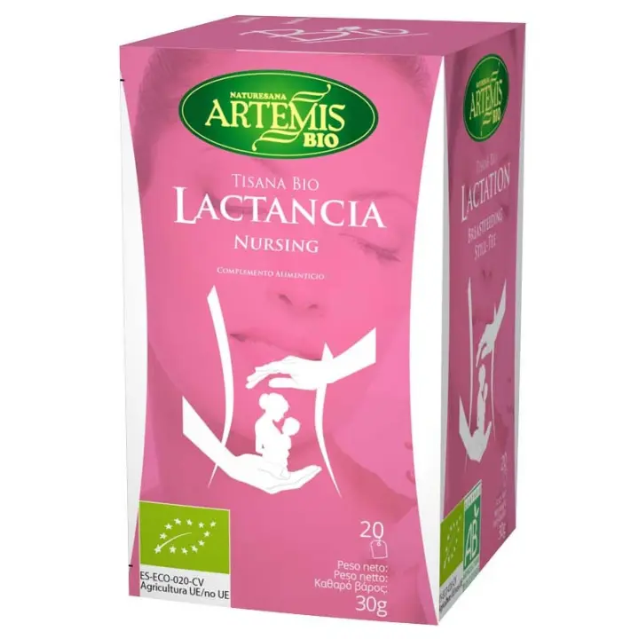 Lactancia mujer bio 20 filtros Artemis Bioclub - 1