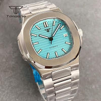 Reloj Automático Tandorio Cuadrado 40mm Para Hombre Acero Inoxidable NH35 Multicolor Dial Cristal De Zafiro Fecha Luminoso Mecánico De Pulsera - details 19