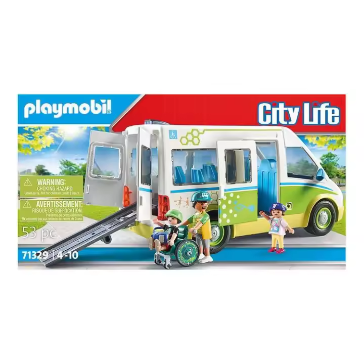 PLAYMOBIL CITY LIFE AUTOBUS ESCOLAR (Playmobil 71329) - 1