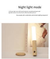 Lámpara Magnética De Pared LED USB Luz Nocturna Para Cocina Armario Pasillo Escalera Dormitorio Iluminación Portátil Luz De Noche Para Cama - details 2