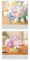 Yigao Bloques De Construcción 3080-87 Cesta De Flores Modelo De Decoración Para Escritorio Juguete Para Niñas Y Niños - details 8