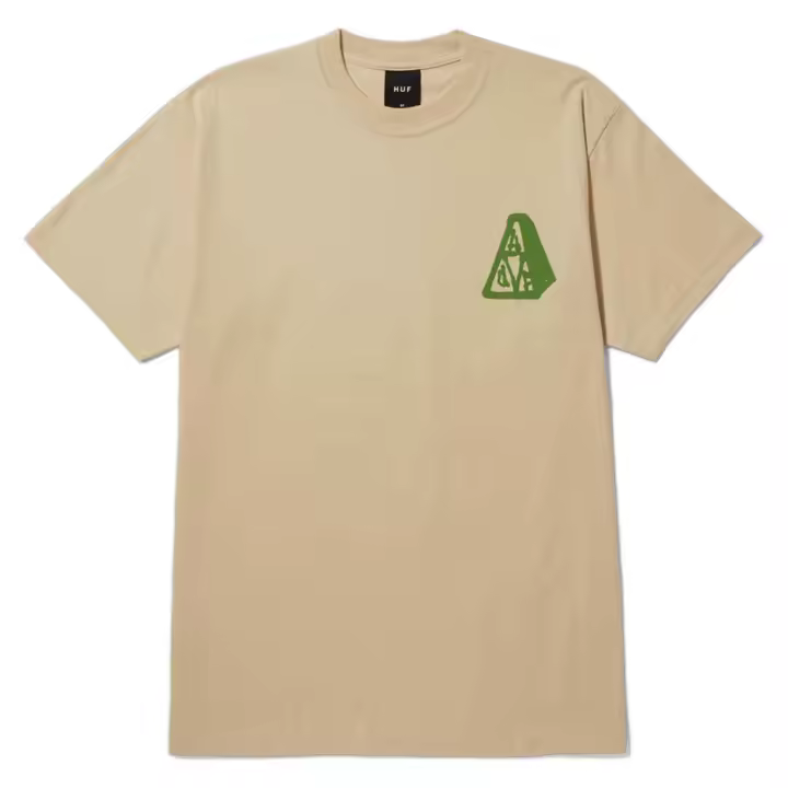 Camiseta de Manga Corta Huf  para hombre en color beige - 1