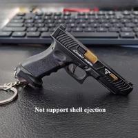 Pistola De Juguete De Aleación Semi-alloy G34 TTI Desmontable Mini Gun Toy Llavero Colgante Para Bolsa Para Niños Y Adultos - details 1