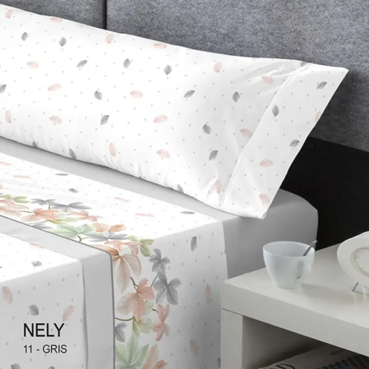 Sabana Microlina Serena (Catotex) modelo NELY color GRIS - 1