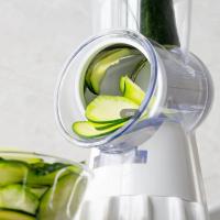 Slicere De Verduras 3 En 1 Manual Acessorios De Cocina Rascador Para Verduras Cortador Redondo Mandolina Picador De Papas Hogar Cocina - details 3