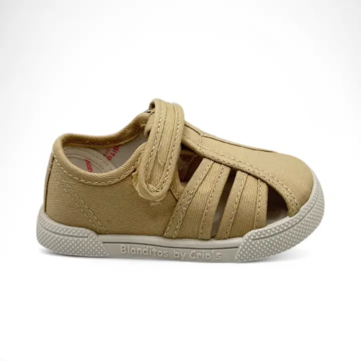 Zapatillas marca Blanditos By Crios para infantil en color beig - 1