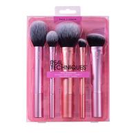 Set De Brochas De Maquillaje Ecológicas Herramienta De Pincel Para Blush Material De Cabello De Zorro Y Mano De Búfalo - details 4