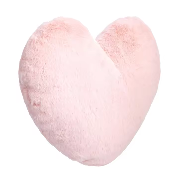 Cojín decorativo, Corazón Rosa Peonía, 46*36cm - 1