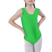 Maillot Ballet Danza Niñas sin Mangas, Maillot Baillot de Cuello Redondo para Gimnasia Baile Fiesta Body con Tirante ancho - details 1