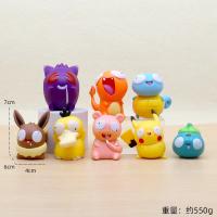 Colección De Figuras De Pokemon Pikachu Bulbasaur Charmander Squirtle Juguetes De Modelo Lindos Y Estúpidos Para Fans - details 8