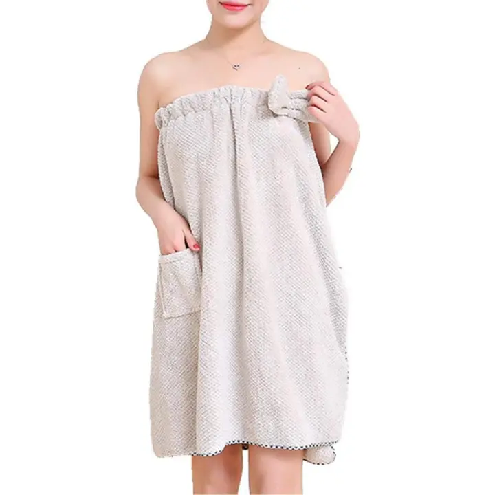 Toalla de baño para mujer, suave, de secado rápido, cómoda, para playa, sauna, piscina, gimnasio, fitness, viajes, spa, regalo de Navidad, café - 1