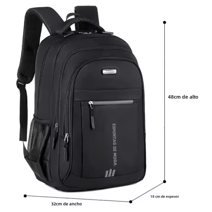 SSITO Mochipa Oxford impermeable para hombre, Bolsa de orden de Negocios, mochila de viaje informal, mochipa Escolar para estudiantes de Secundaria - 1