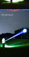Linterna Táctica De Doble Fuente De Luz Blanco Y Amarillo 100000Lm Alta Potencia Con Luz Lateral COB Spot De Emergencia - details 6
