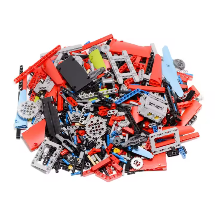 Bloques De Construcción Técnicos 1Kg Accesorios De Conector Para Niños Juguetes Educativos De Bloques De Múltiples Tamaños - 1
