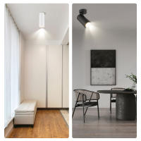 Lámpara De Techo LED Foldable 220V 40W Para Sala De Estar Cocina Dormitorio Iluminación Interior Foco LED Ajustable Para Hogar - details 10