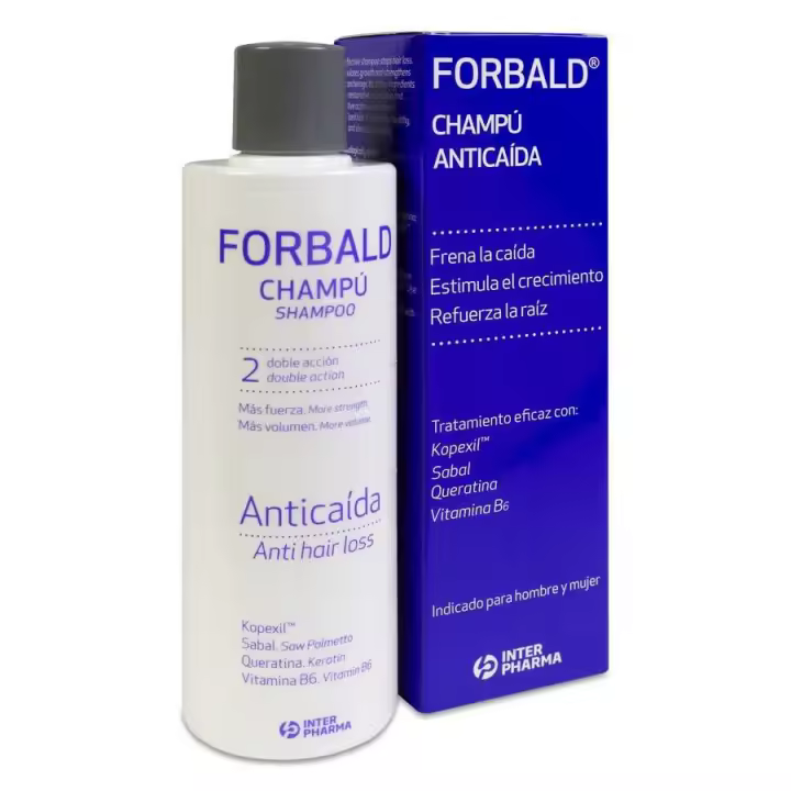 Champú Anticaída FORBALD 250 ML: Protección para el Cabello contra la Caída - 1