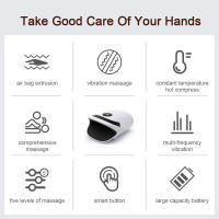Masajeador de mano eléctrico multifuncional con bolsa de aire, instrumento para el cuidado de los puntos de acupuntura de los dedos, masajeador de mano inteligente. - details 1