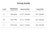 Capri Yoga Pantalones Mujer Cintura Alta Ajustables Transpirables Leggings Flares Deporte Gimnasio Slim Talla Grande Pantalones Dance - details 4