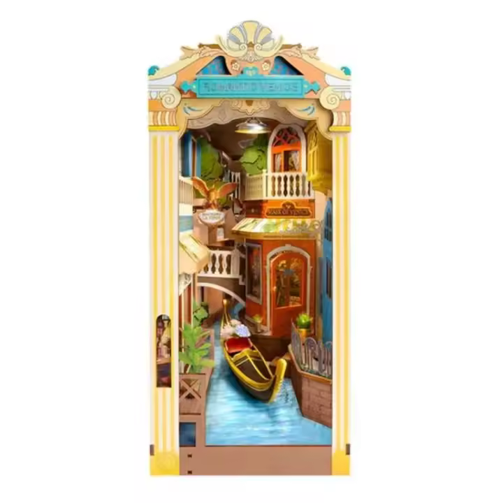 Maqueta Robotime Romantic Venice Rolife puzzle 3D TGB08 MADNESSTOYS - 1