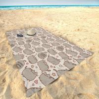 Toalla De Playa Microfibra Pusheen-Cat Absorbente Secado Rápido Suave Para Yoga Natación Senderismo Toalla De Algodón 100% Tamaño 30x60 Cm - details 7