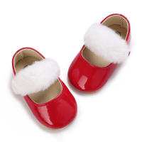Zapatos De Princesa Para Bebé Niña En Lace Blanca Mocasines Con Lazo Y Borde Antideslizante De Goma Primera Calzado Para Caminar - details 172