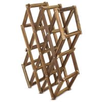 MEYVASER BOTELLERO DE MADERA PARA 10 BOTELLAS + SACACORCHOS PROFESIONAL DE REGALO, 49.00 X 25.50 X 15.00 CM. - details 2
