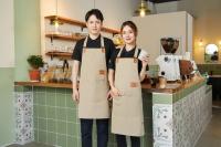 Pinafore Repelente De Agua Para Cocina Y Limpieza Anti-manchas Para Chef Restaurante Peluquero Con Bolsillos Grandes Material De Lona Impermeable Para Hombres Y Mujeres - details 8