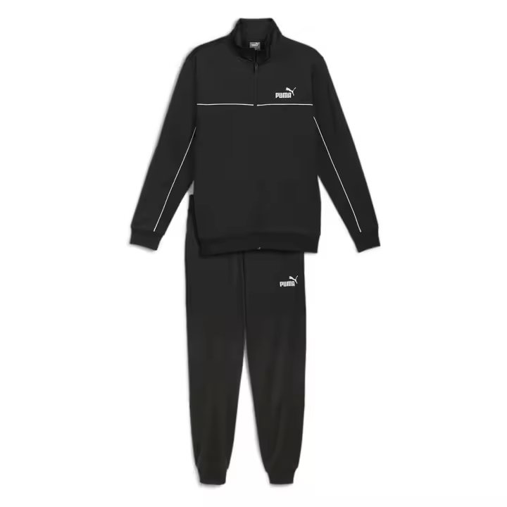 Puma Chándal Poly Piping Negro - 1