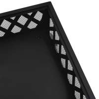 vidaXL Brasero con atizador acero XXL 50 cm - details 5