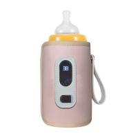 Calentador Portátil De Leche Para Bebé Con Pantalla Digital Y USB Funda Calefactor Universal Para Botella De Amamantamiento - details 23