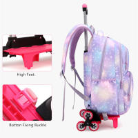Mochila Escolar con Rueda para Niños, Bolsa de Libros para estudiantes, Bolsa de Escuela Primary, mochilas para Niños - details 2