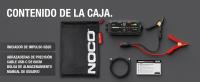 NOCO Boost GB20: Arrancador de Batería de Litio de 500A UltraSafe – Antichispas y Protección contra Polaridad Inversa – Power Bank USB y Linterna LED – para Motores de Gasolina hasta 4,0L - details 6
