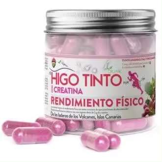 Tuno Canarias Higo Tinto Con Creatina 90 Cápsulas - 1