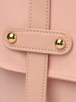 Mochila De Moda Para Mujer Bolsa De Mano De Tela Oxford Multifuncional Impermeable Con Ruedas Bolsa Para Bebés Viaje - details 7
