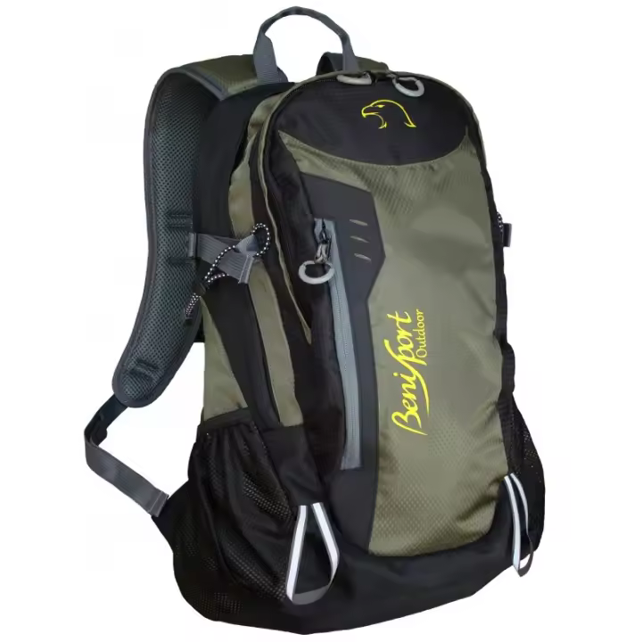 Benisport Mochila técnica caqui-negra "moncayo" - 1