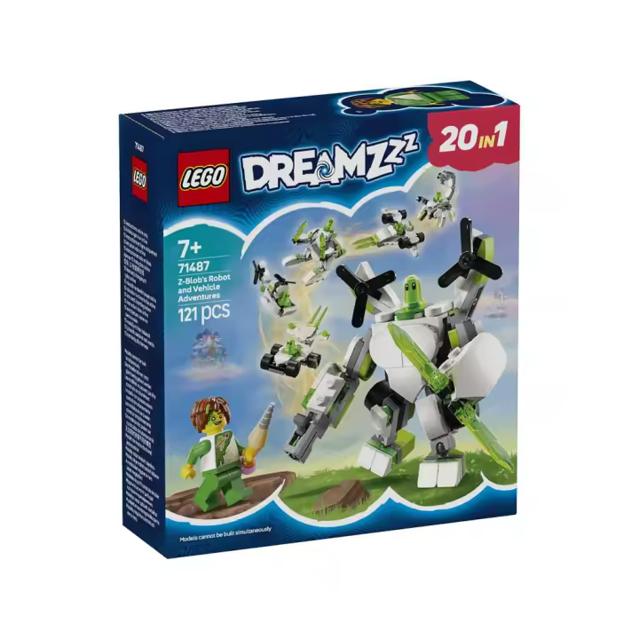 Lego Dreamzzz Aventuras de Z-Blob: Robots y Vehículos 20 en 1 - 1
