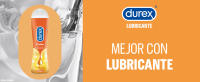 Durex Pack - Masturbador SLIDE & RIDE, elástico, suave flexible y texturizado con estrías, fácil de limpiar y reutilizable + Gel lubricante efecto frio y calor - details 4