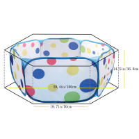 Piscina De Bolas Para Niños Juguete Inflable Portátil Juego Al Aire Libre Interacción Padres-Hijos Regalo Ideal Para Edades 3-12 Años - details 4