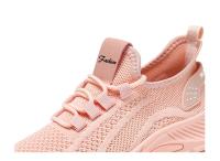 Zapatos Casuales Para Mujer En Malla Antideslizantes Con Cordones Elásticos Y Punta Redonda Suela Suave Transpirables Para Caminar Y Deporte - details 10