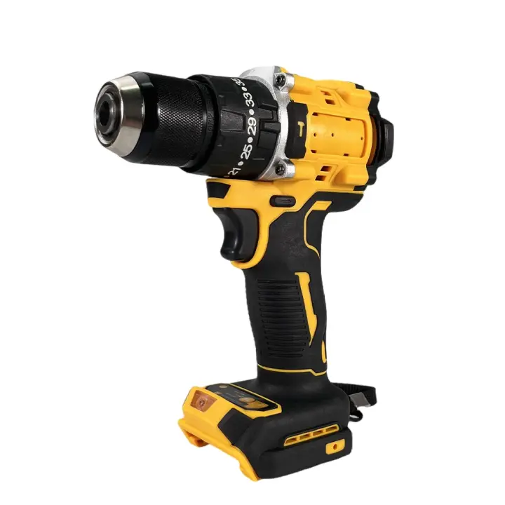 Taladro Eléctrico Inalámbrico Sin Escobillas 1/2 Velocidad Variable Herramienta Eléctrica Para Batería DeWalt 21V Herramienta De Perforación - 1