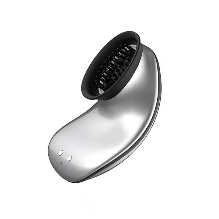Belover Succionador Clítoris Manos Libres - Vibrador Recargable USB Plata 10 Velocidades - 1